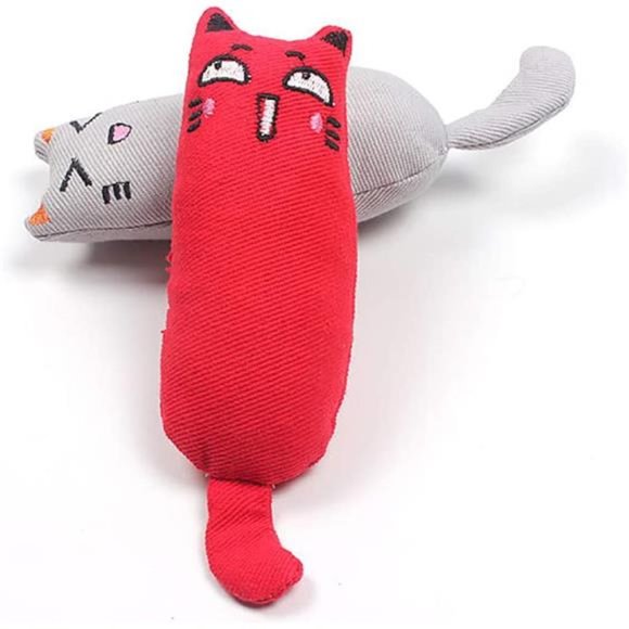 5Pcs Catnip Toy, Cat Chew Toy Bite Resistant Catnip Toys for Cats,Catnip Filled - Picture 5 of 6